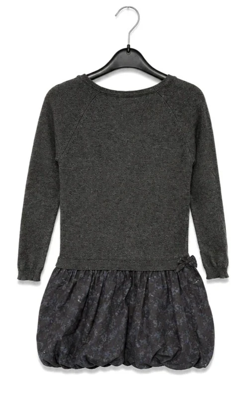 Grey Okaïdi mesh dress and flowy skirt – 6 years – photo 3